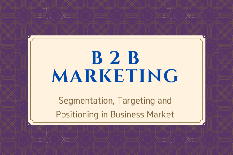 B 2 B Marketing