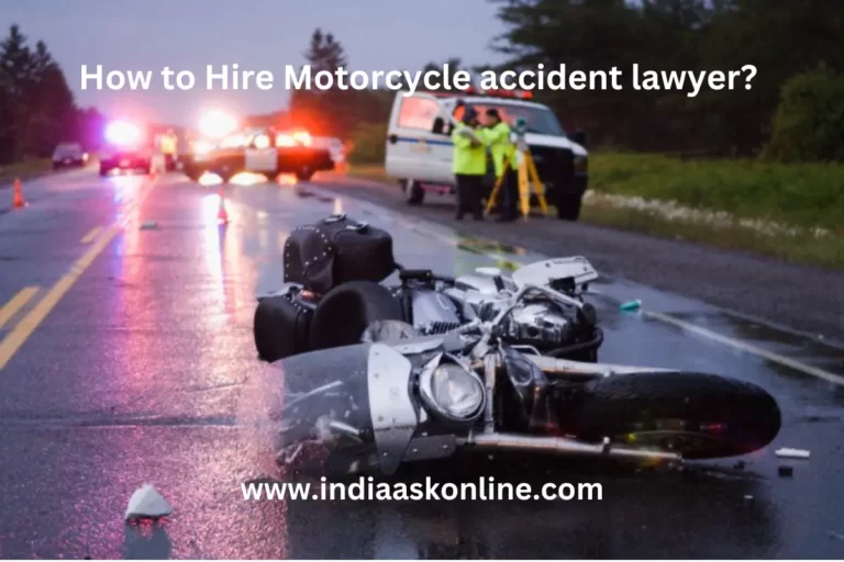 Motorcycle accident lawyer